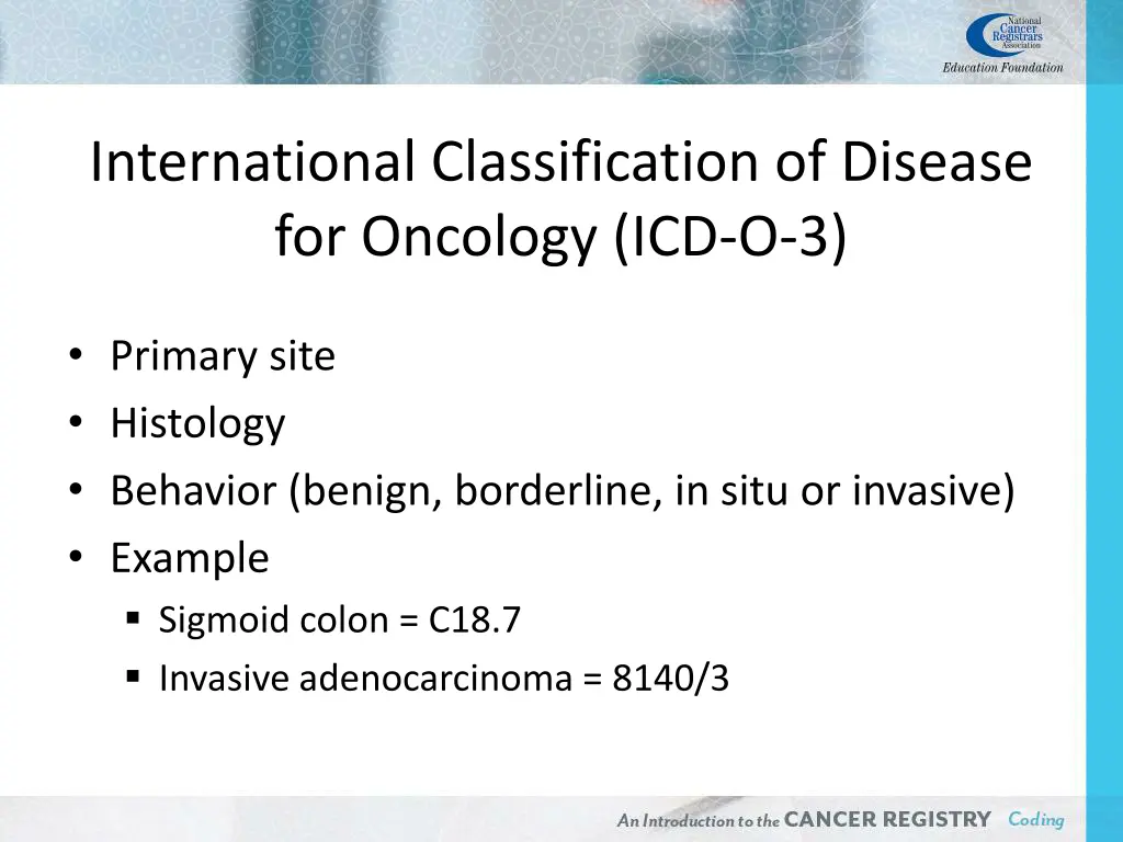 international classification of disease