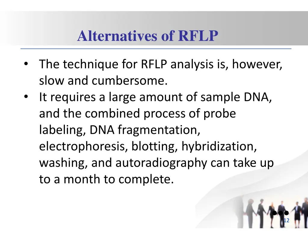 alternatives of rflp