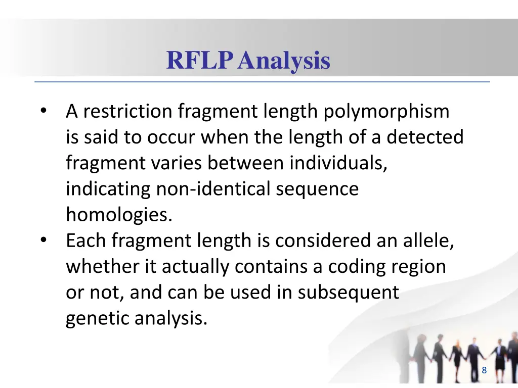 rflp analysis 2