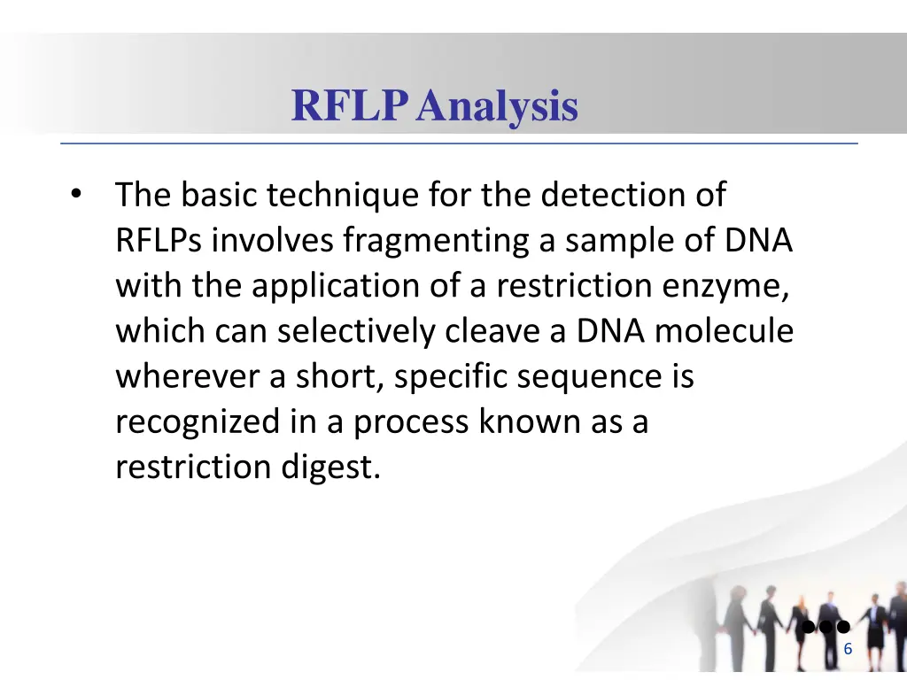 rflp analysis