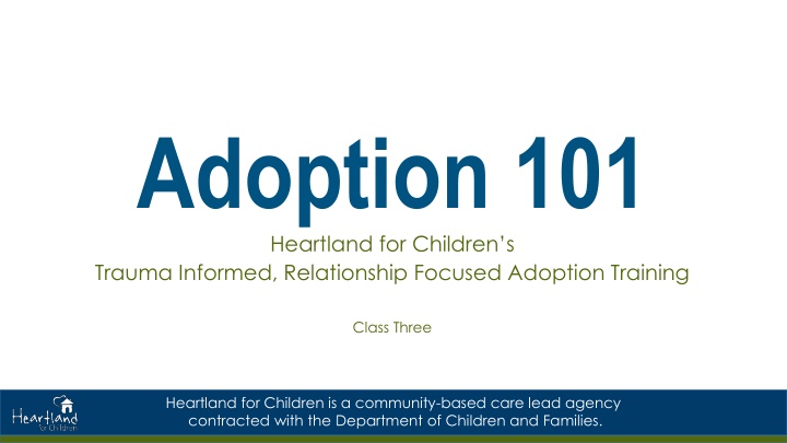 adoption 101 heartland for children s trauma