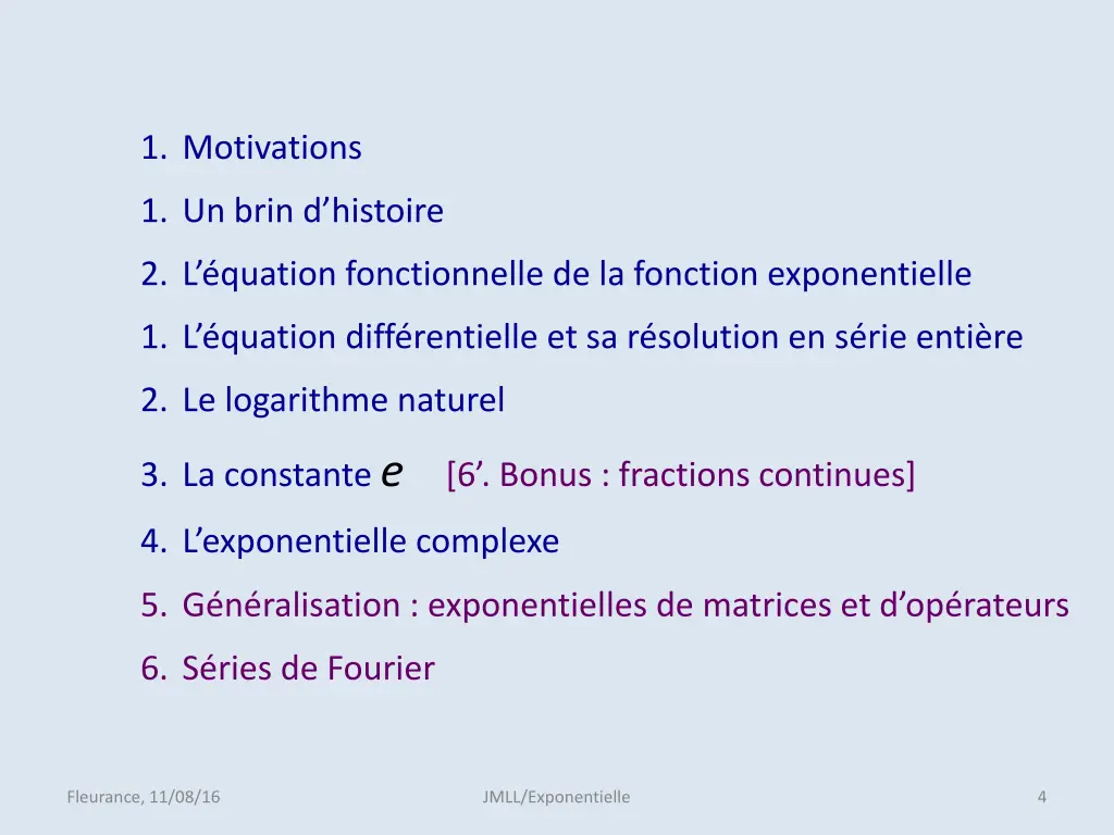 1 motivations