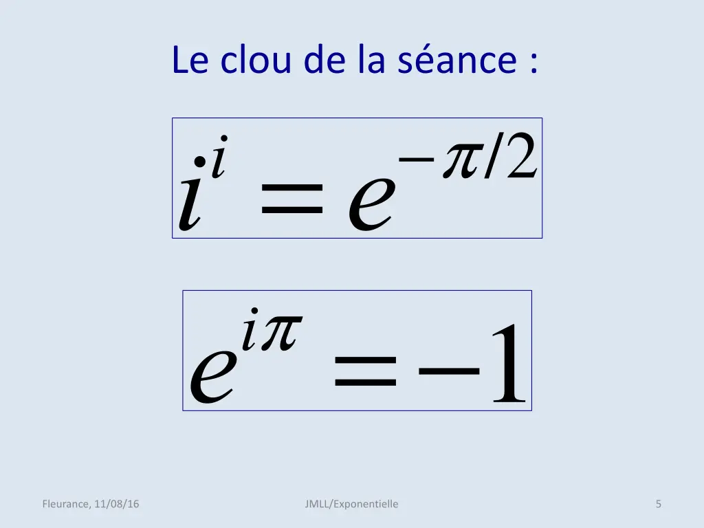 le clou de la s ance