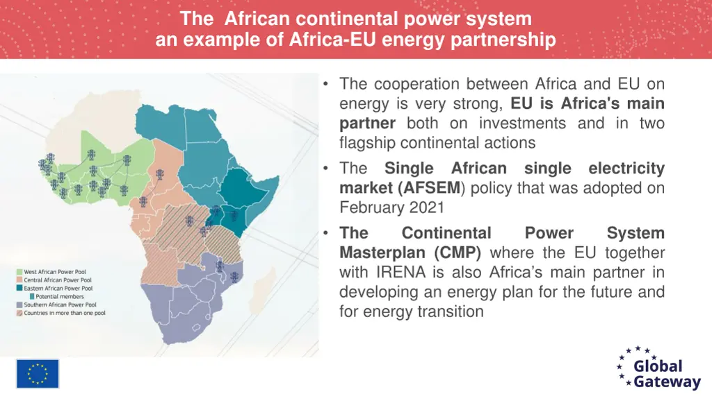 the african continental power system an example