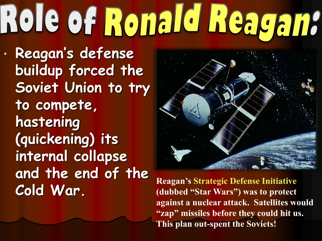 role of role of ronald reagan ronald reagan 1