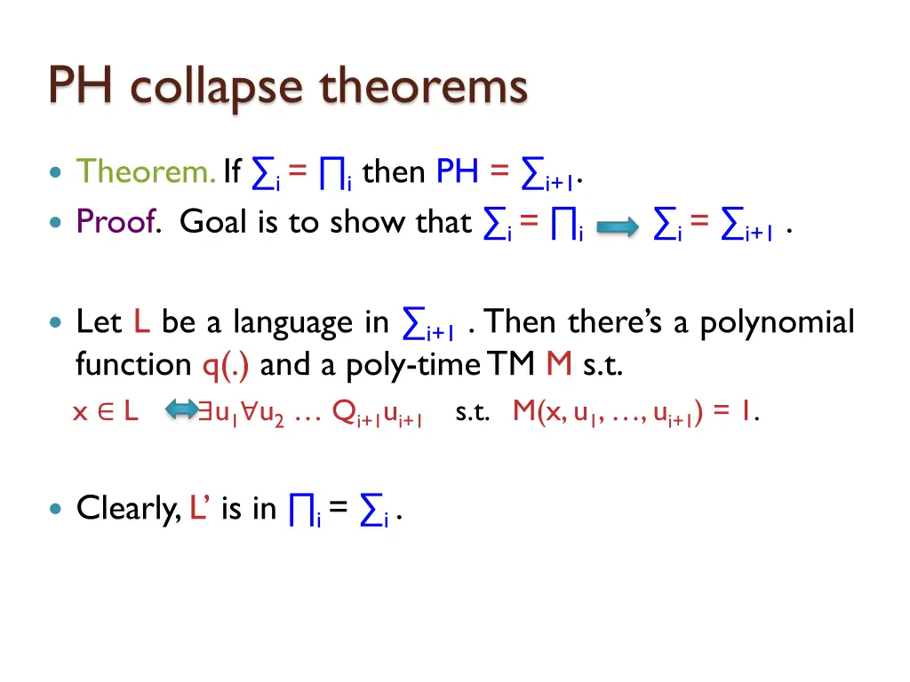 ph collapse theorems 19