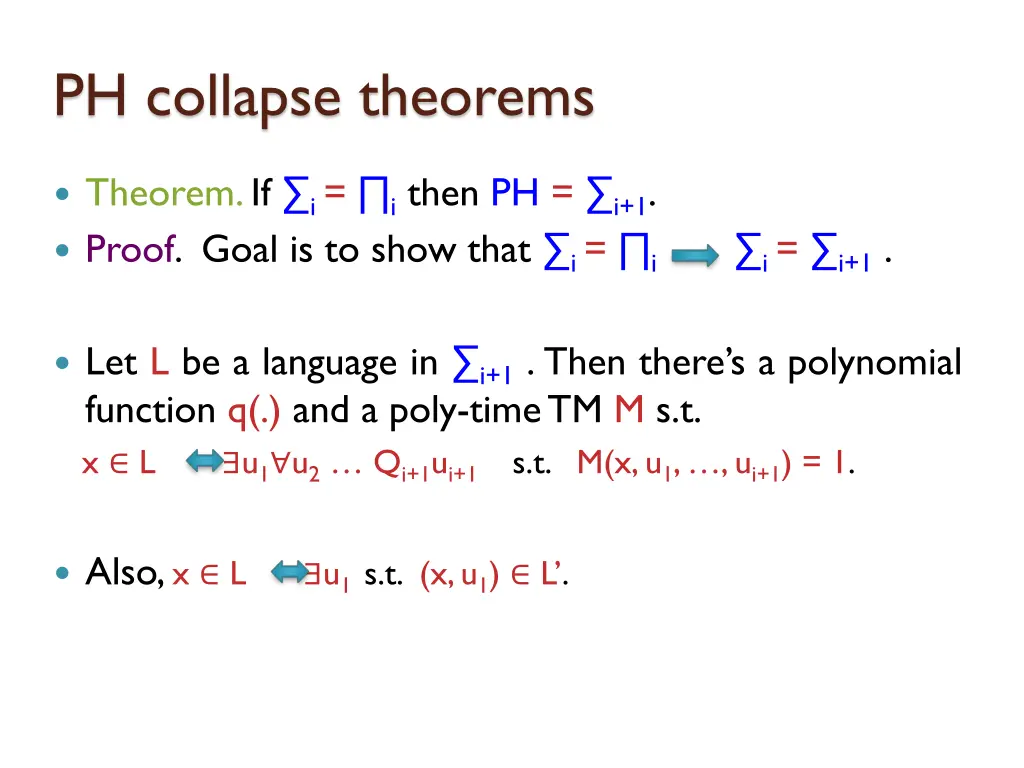 ph collapse theorems 20