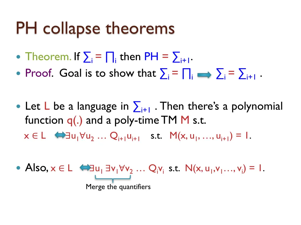 ph collapse theorems 22