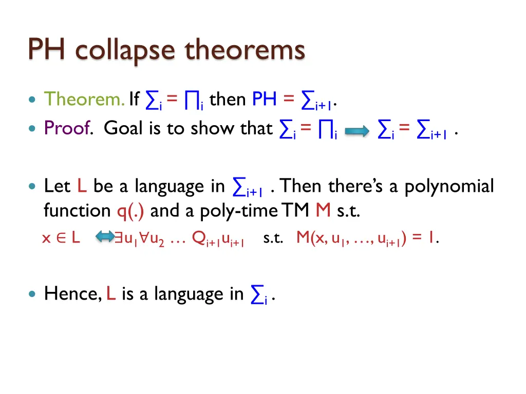 ph collapse theorems 24