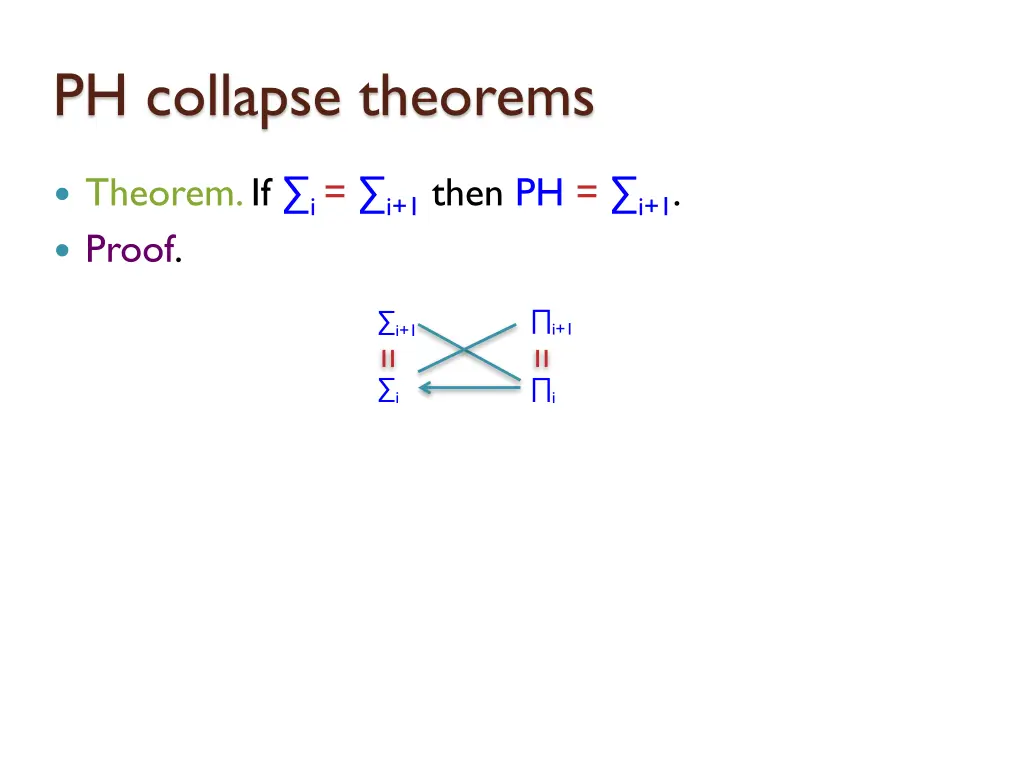 ph collapse theorems 3