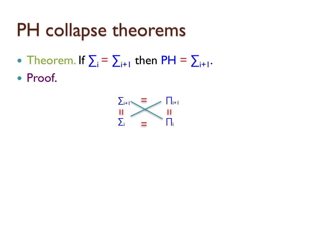 ph collapse theorems 5