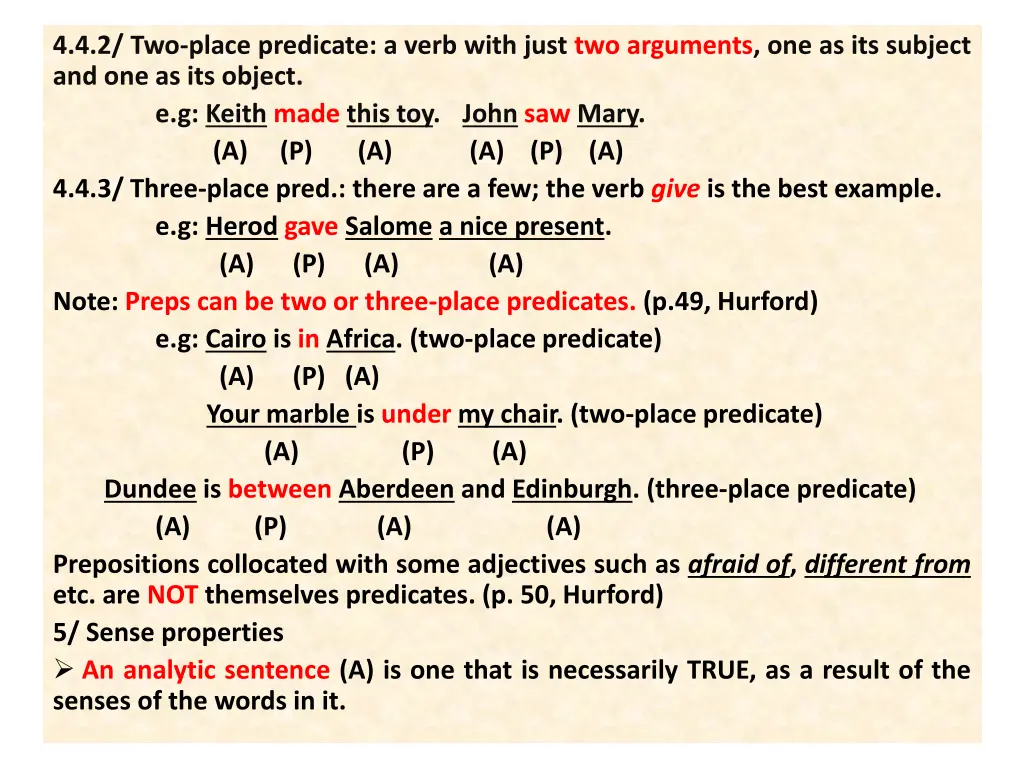 4 4 2 two place predicate a verb with just