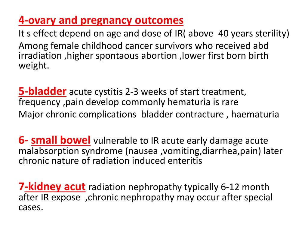 4 ovary and pregnancy outcomes it s effect depend