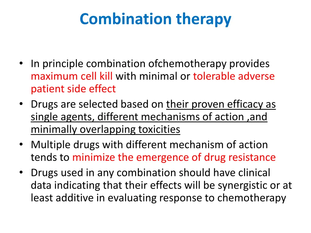 combination therapy