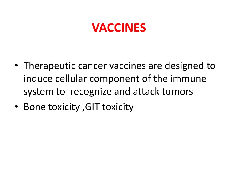 vaccines