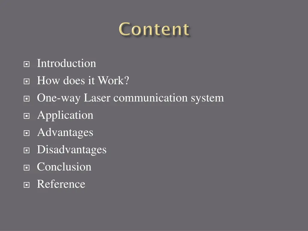 introduction how does it work one way laser
