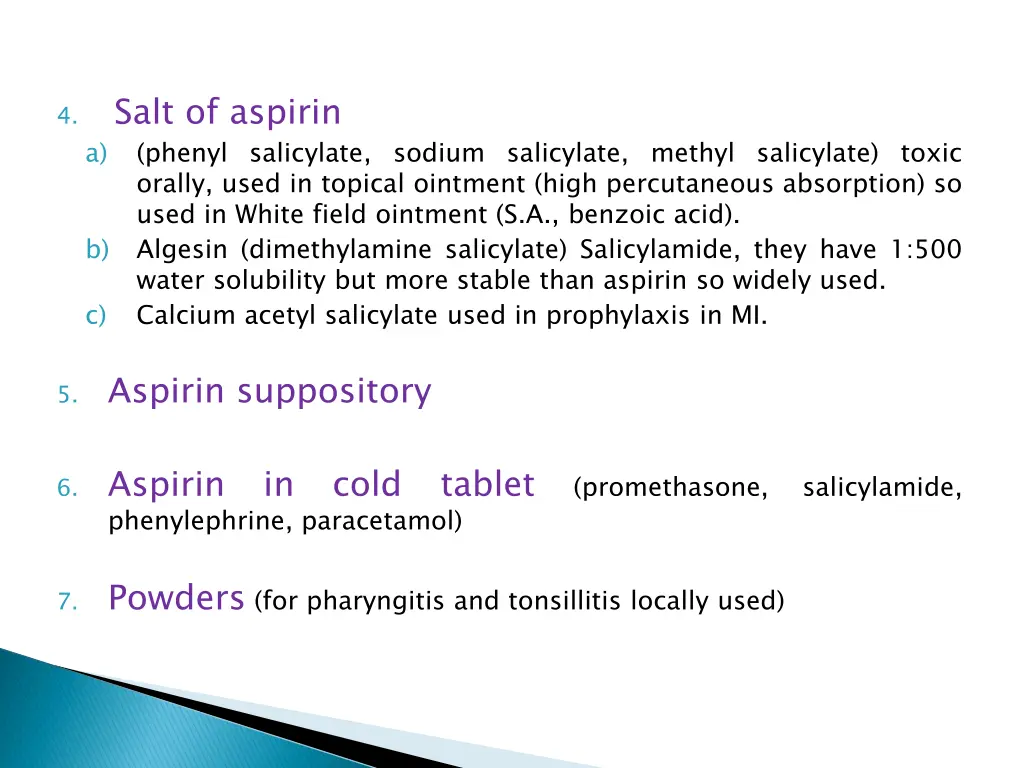 salt of aspirin phenyl salicylate sodium