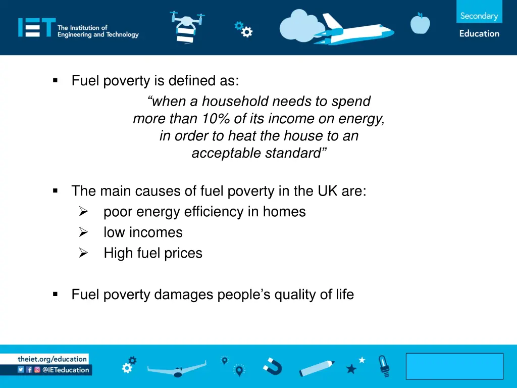 fuel poverty is defined as