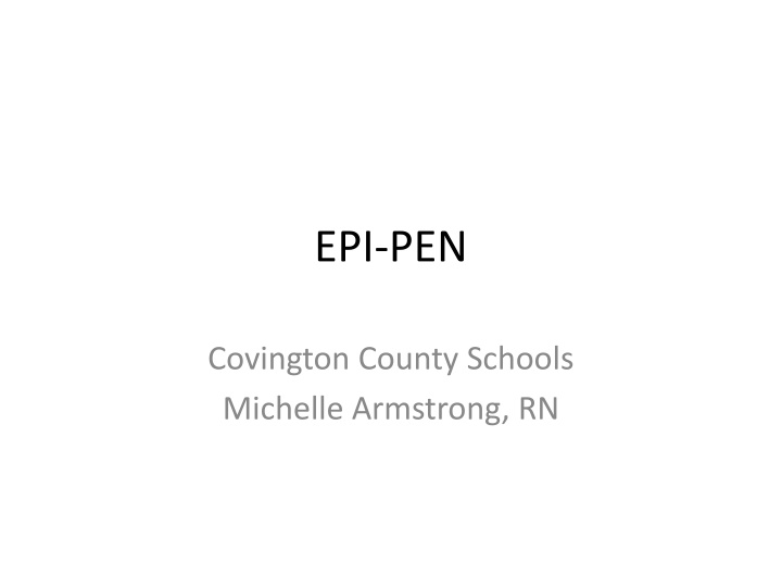 epi pen