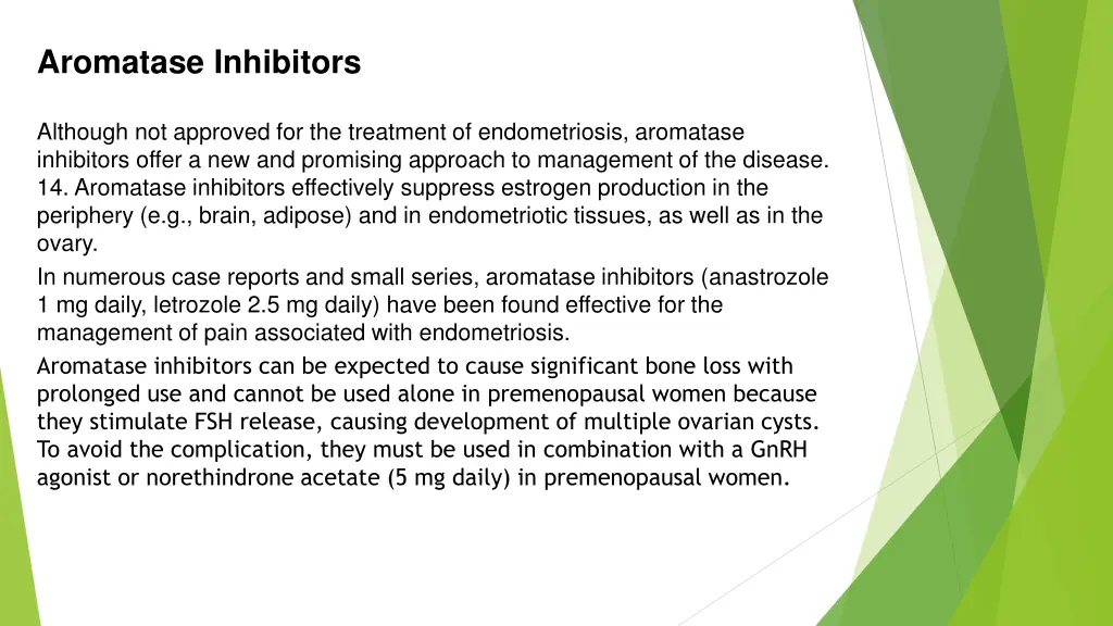 aromatase inhibitors