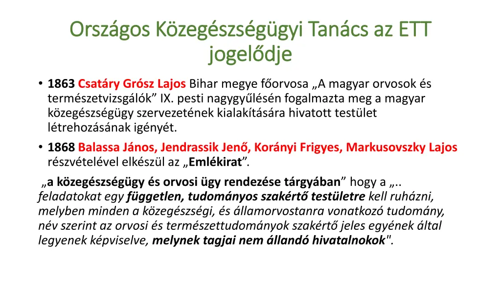 orsz gos k zeg szs g gyi tan cs az ett orsz