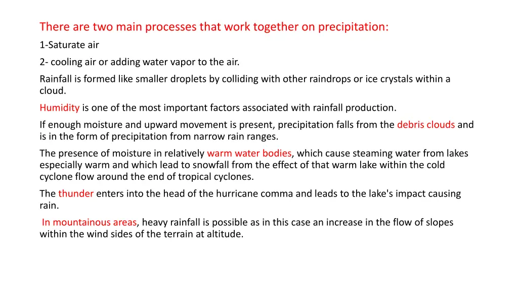 there are two main processes that work together