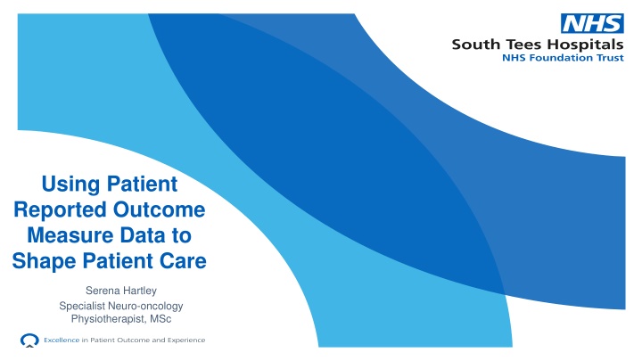 using patient reported outcome measure data