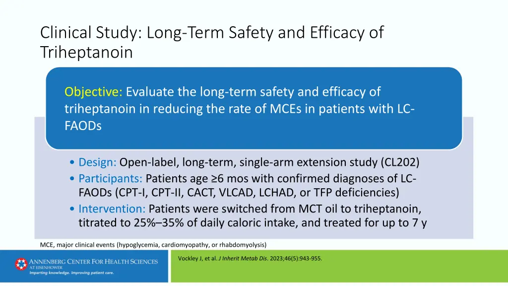 clinical study long term safety and efficacy