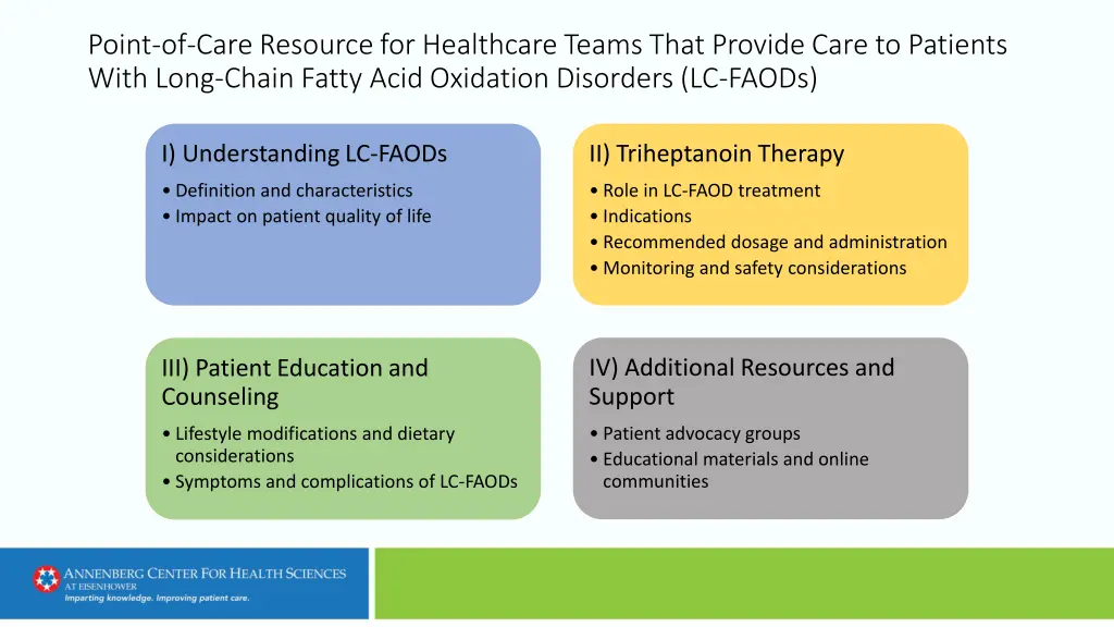 point of care resource for healthcare teams that