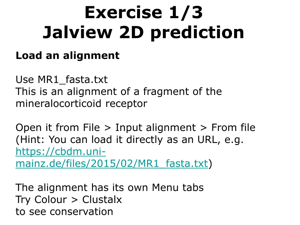 exercise 1 3 jalview 2d prediction 1