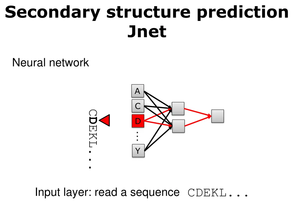 secondary structure prediction jnet 11
