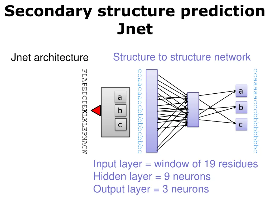 secondary structure prediction jnet 17