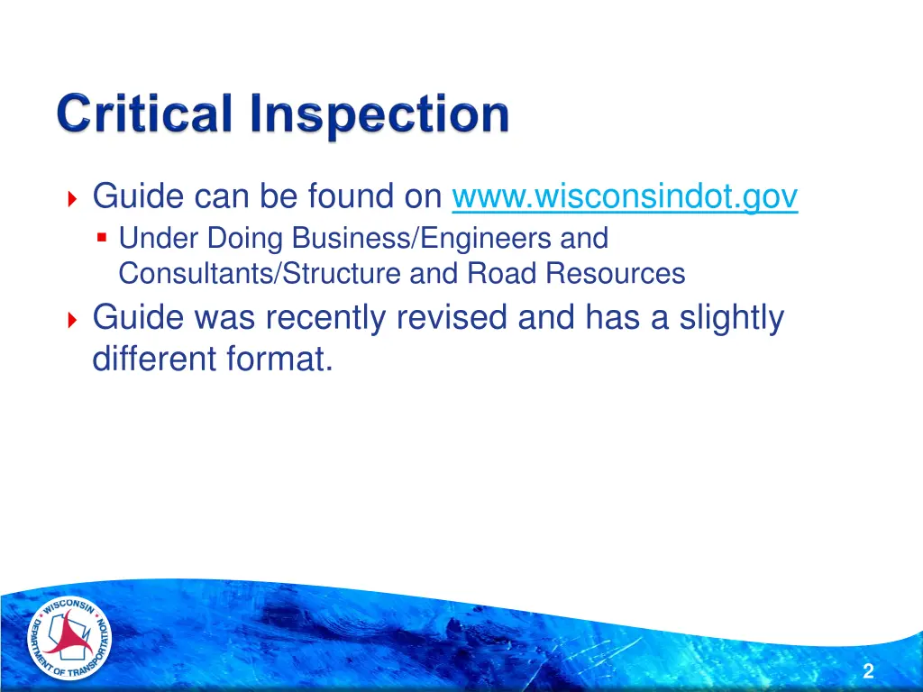 guide can be found on www wisconsindot gov under