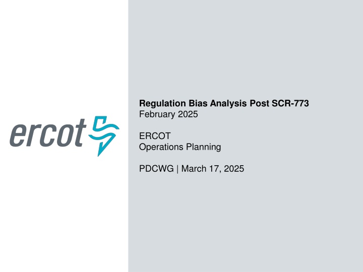 regulation bias analysis post scr 773 february