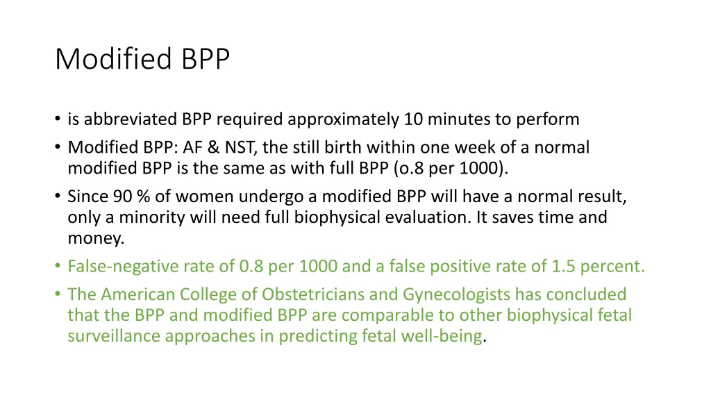 modified bpp