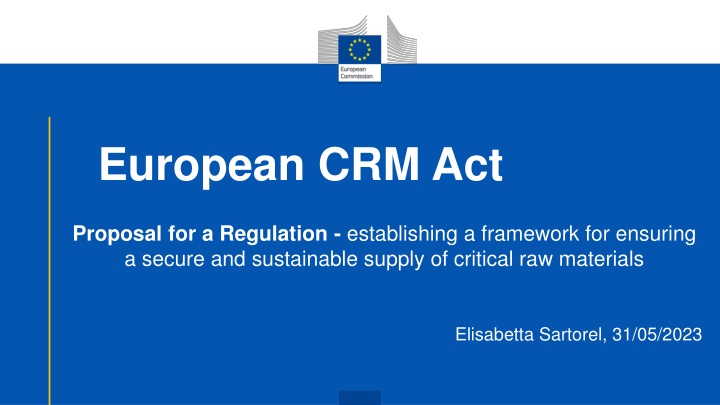 european crm act