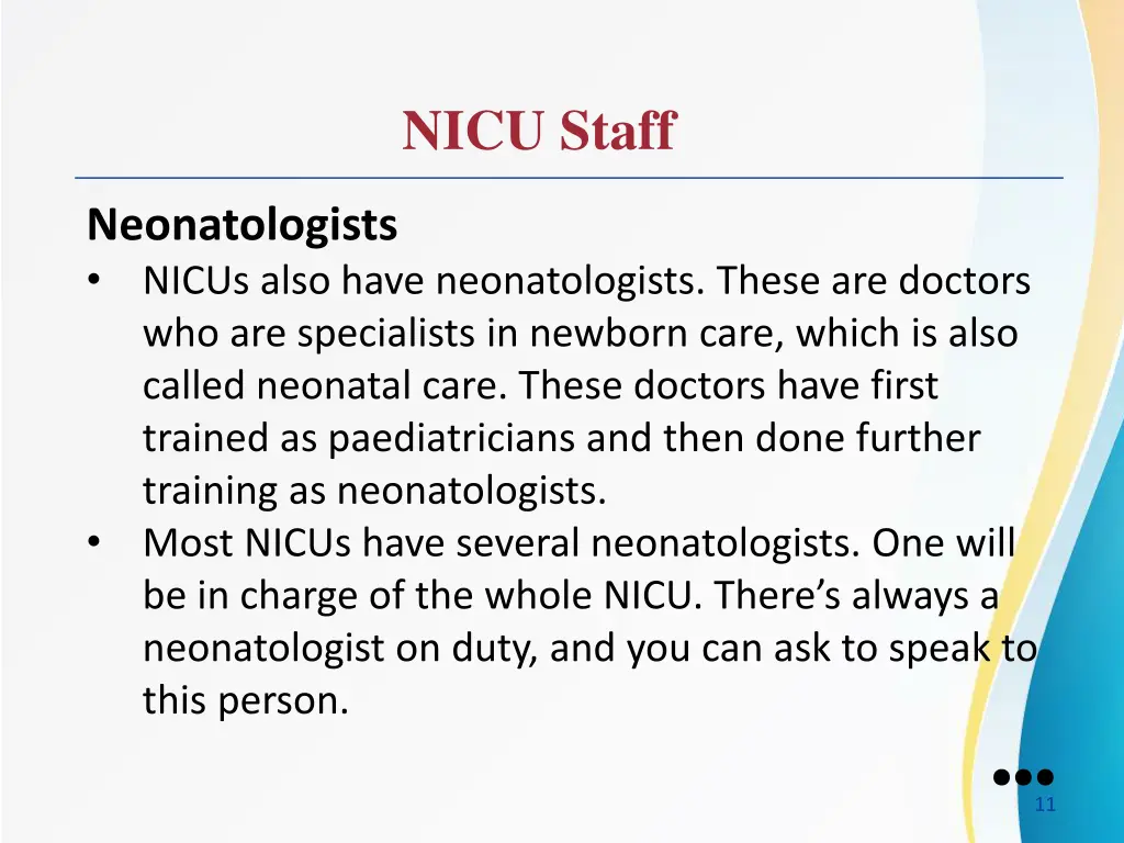 nicu staff 1