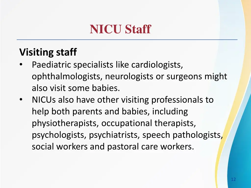 nicu staff 2
