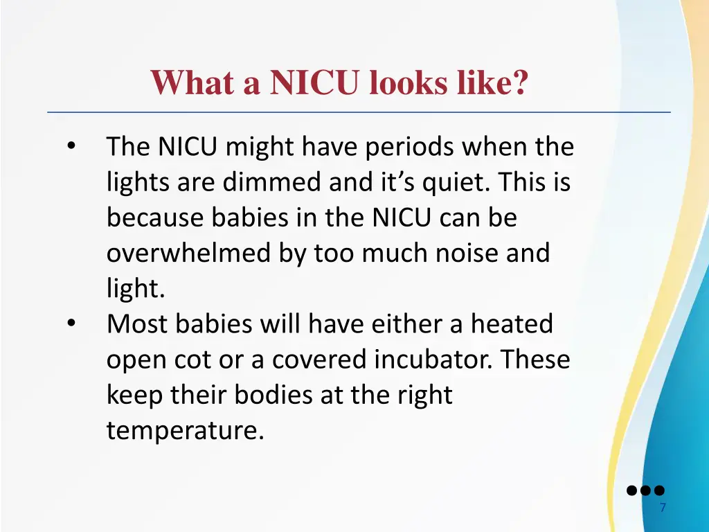 what a nicu looks like 1