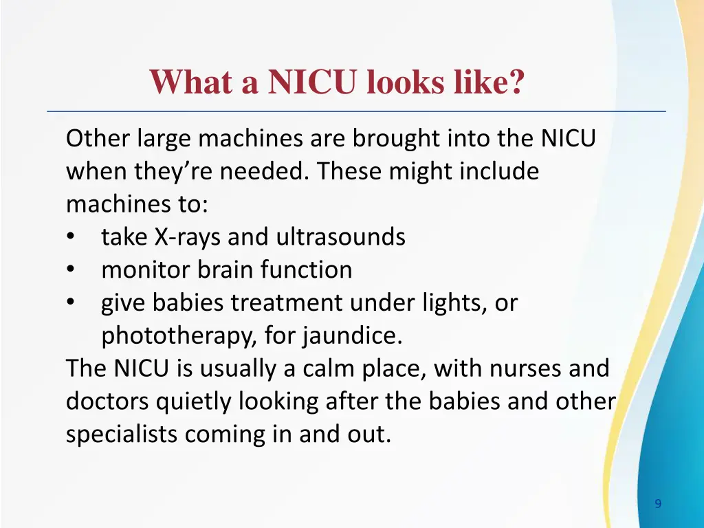 what a nicu looks like 3