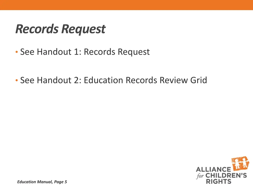 records request