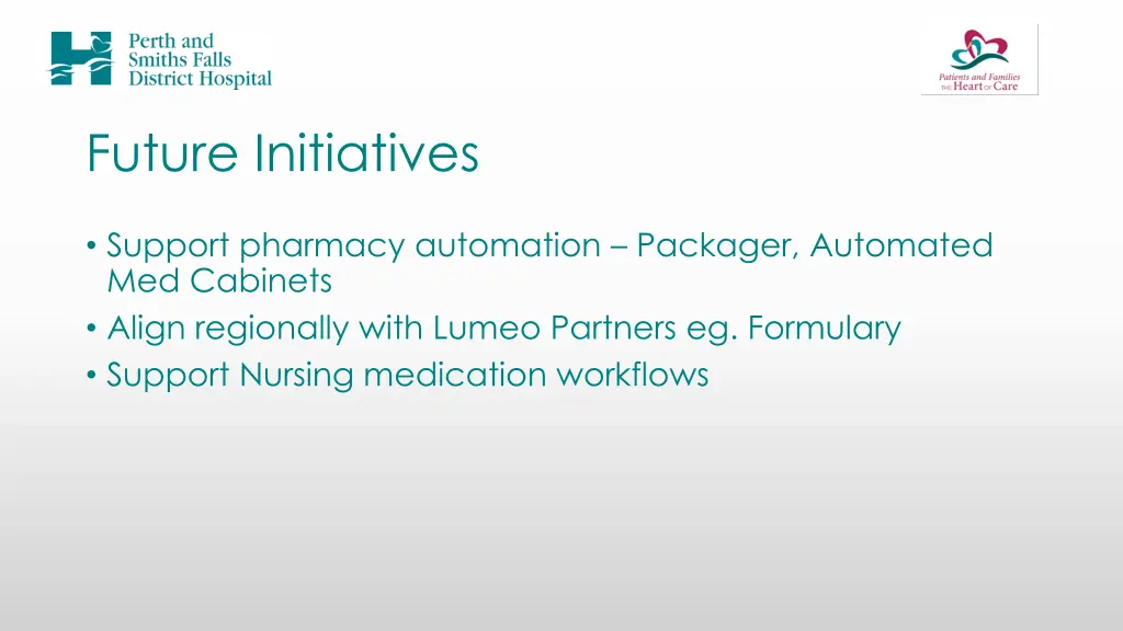 future initiatives
