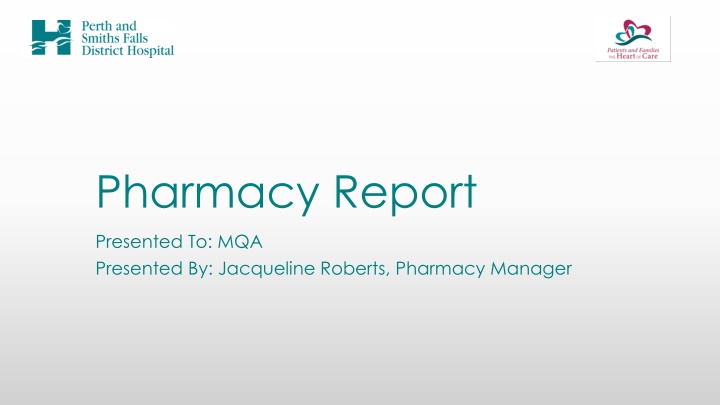 pharmacy report