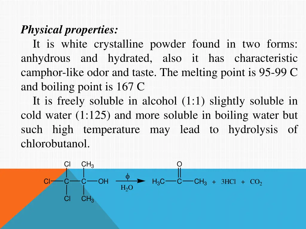 physical properties it is white crystalline