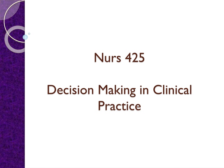 nurs 425