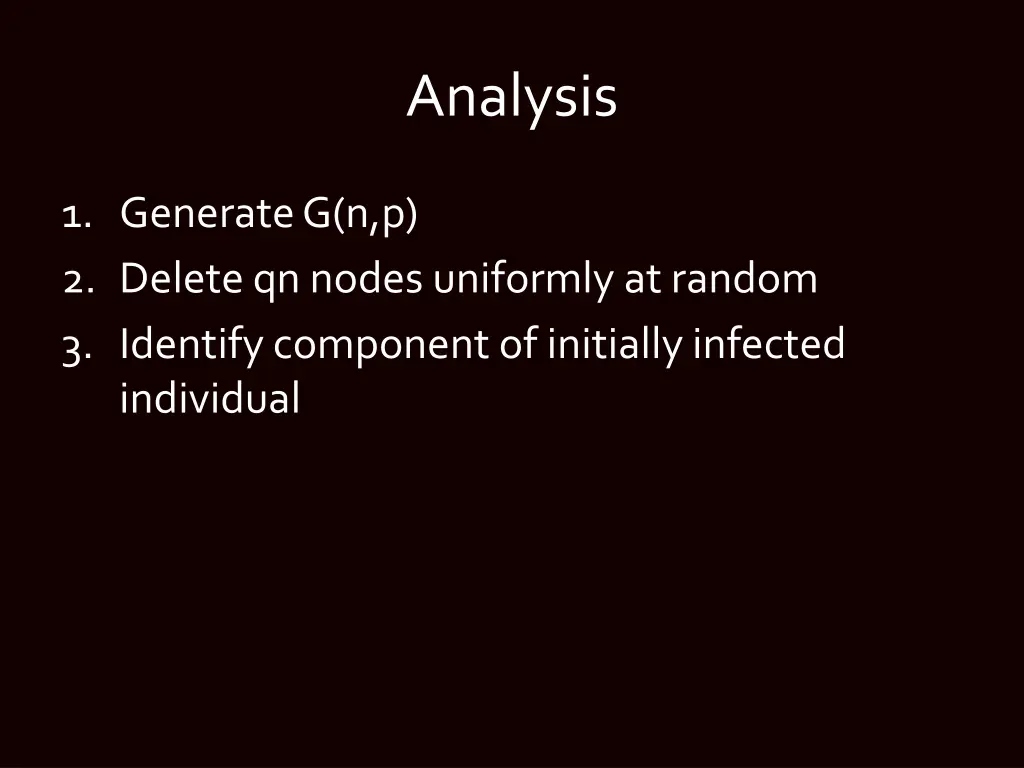 analysis