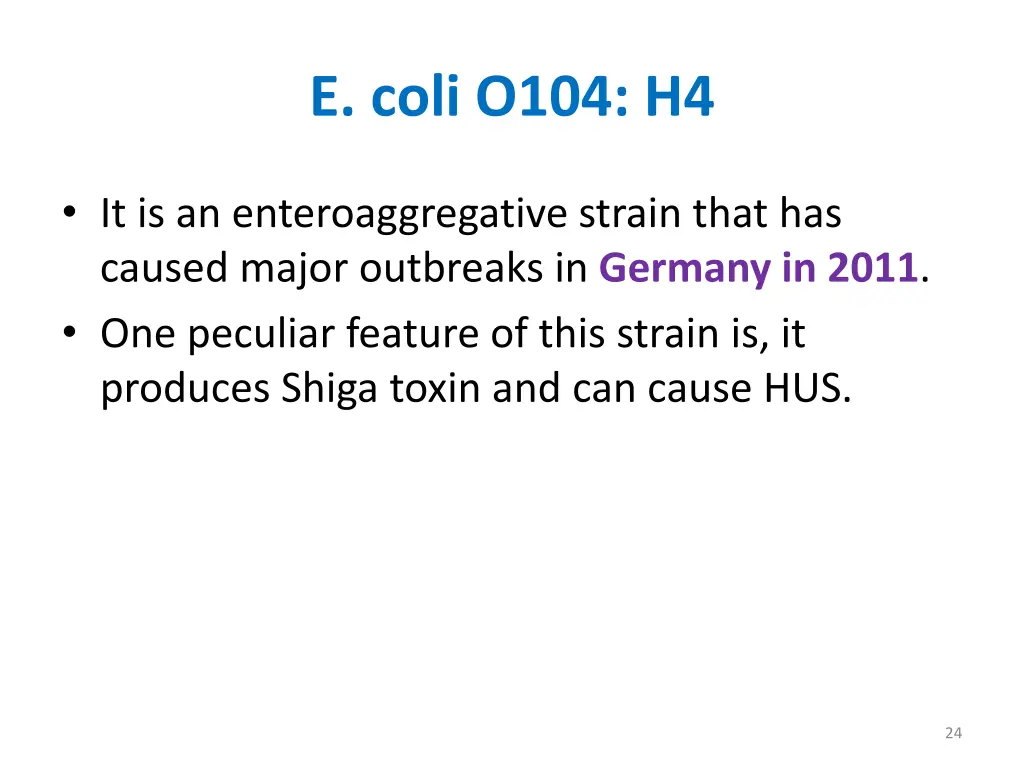 e coli o104 h4