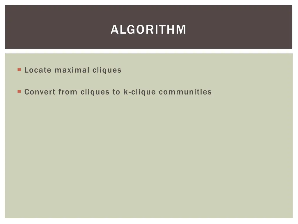 algorithm
