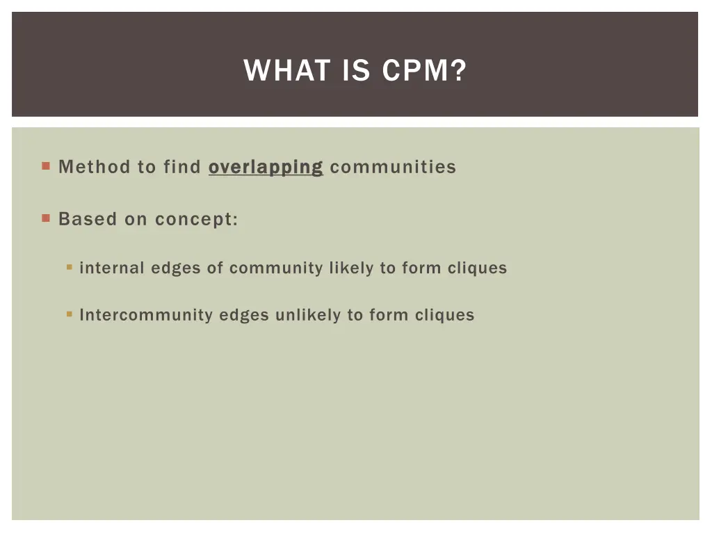what is cpm