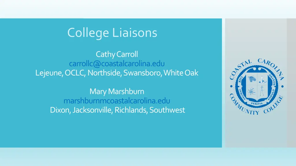 college liaisons